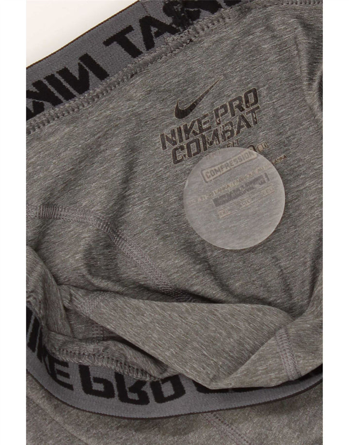 Leggings crop cu grafică de compresie Nike pentru bărbați 2XL, gri, bloc de culoare