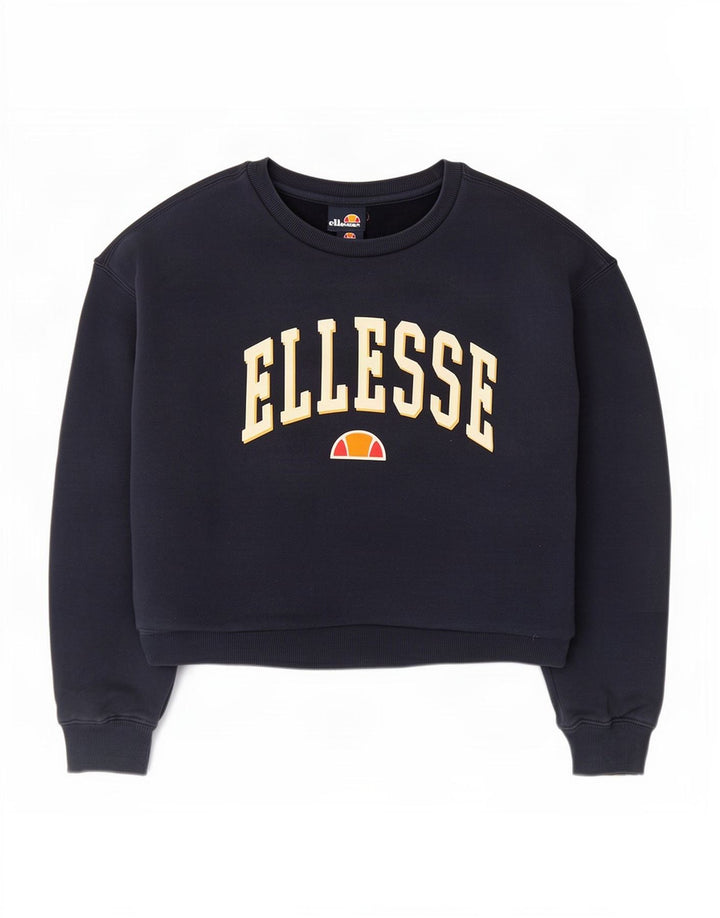 Pulover pentru femei Ellesse Crop Graphic Pulover UK 12 Medium Bleumarin
