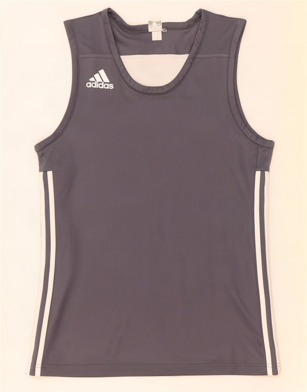 Vest Vest Top pentru bărbați Adidas Small Gri