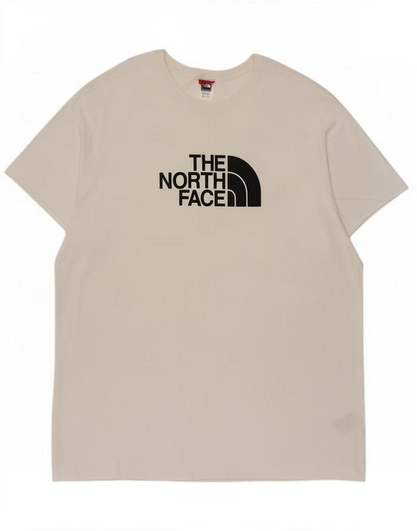 Tricou grafic pentru bărbați The North Face Top 2XL Bumbac alb