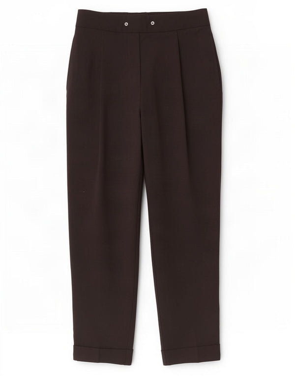 Pantaloni tăiați conici pentru femei Marks & Spencer UK 10 Small W30 L25 Negru