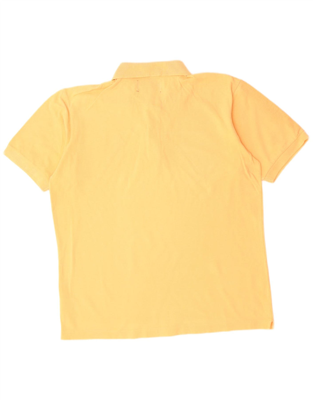 Cămașă polo KAPPA pentru bărbați din bumbac galben mare