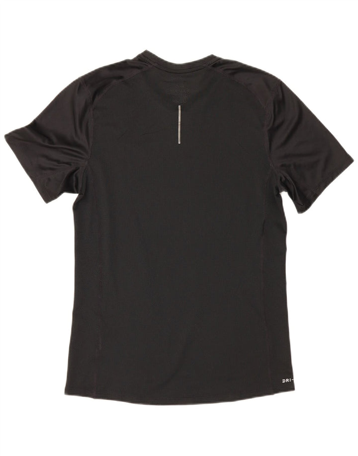 Tricou pentru bărbați Nike Dri Fit Top Mic Negru