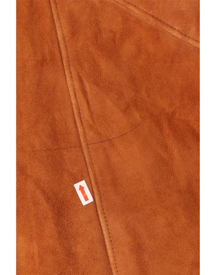 Palton din shearling vintage pentru femei IT 44 Medium Beige Shearling Classic