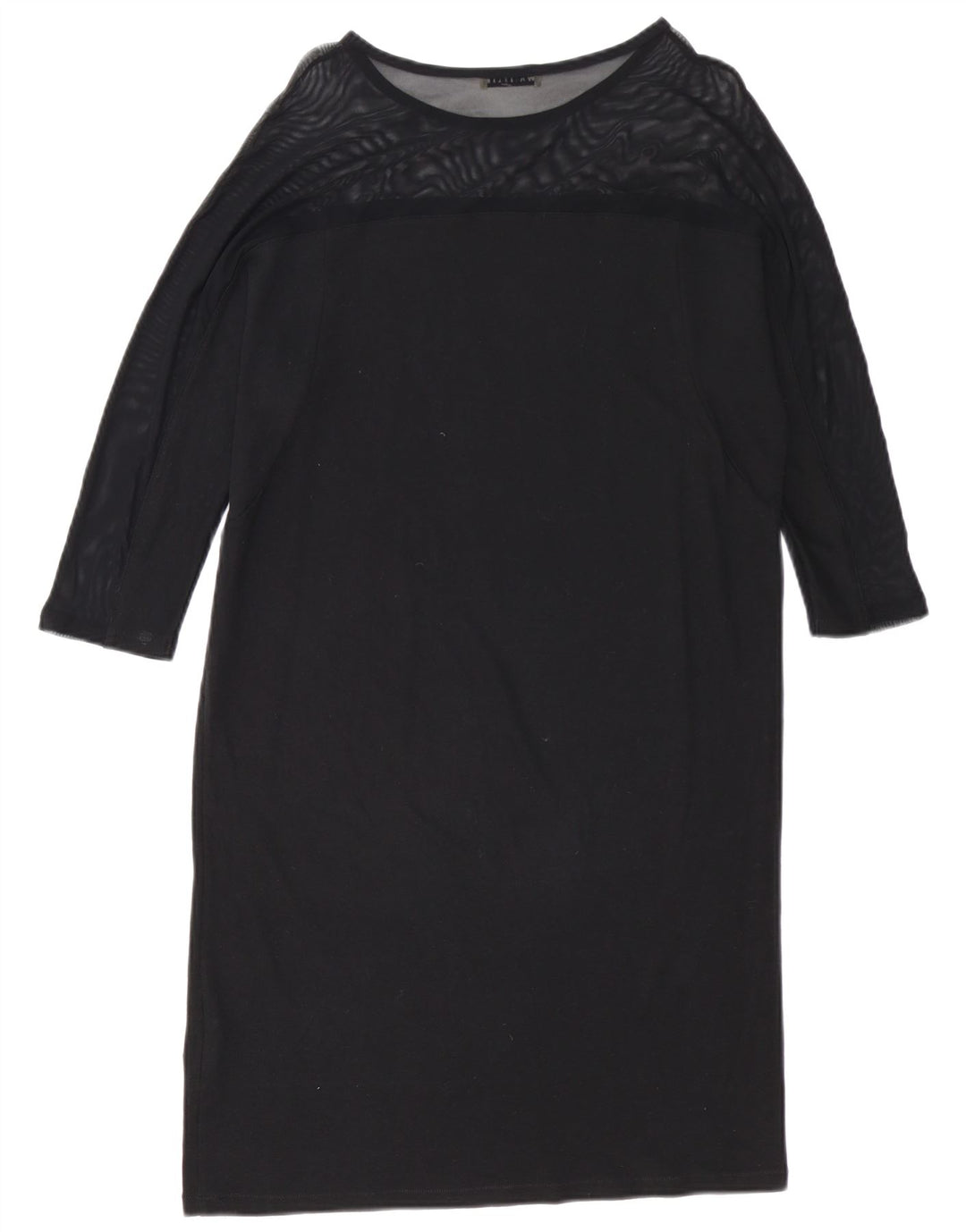 Rochie schimbătoare cu mânecă lungă pentru femei Whistle UK 8 Bumbac negru mic