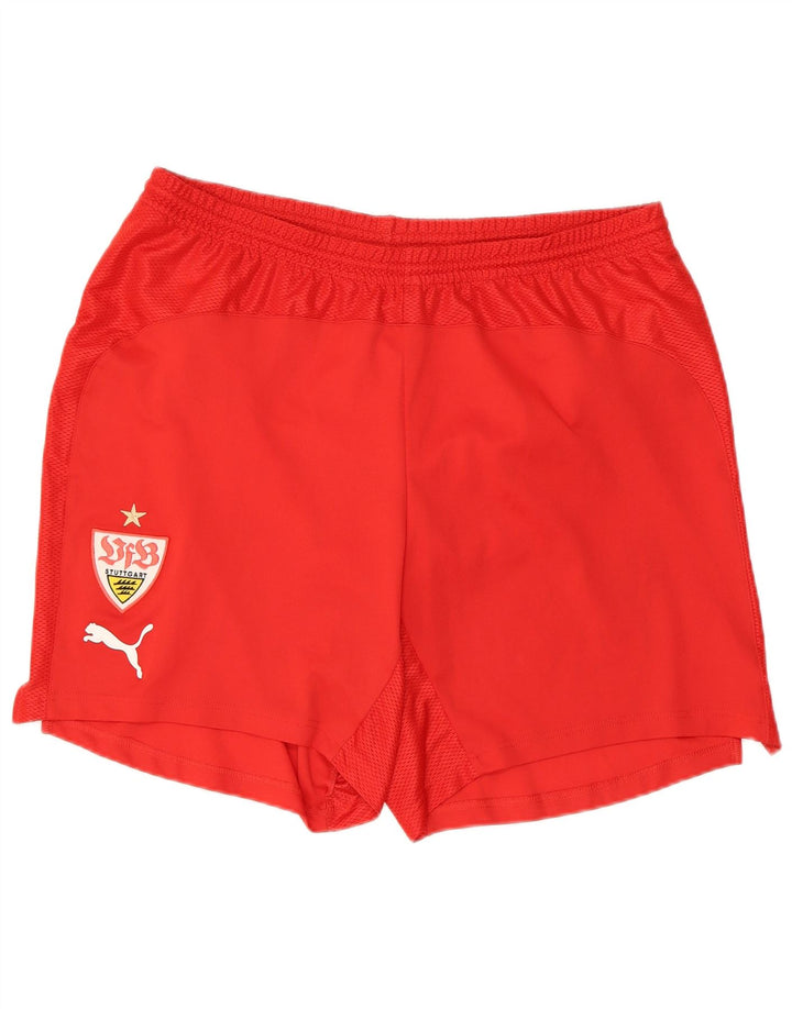 Pantaloni scurți sport Puma pentru bărbați VfB Stuttgart XL poliester roșu