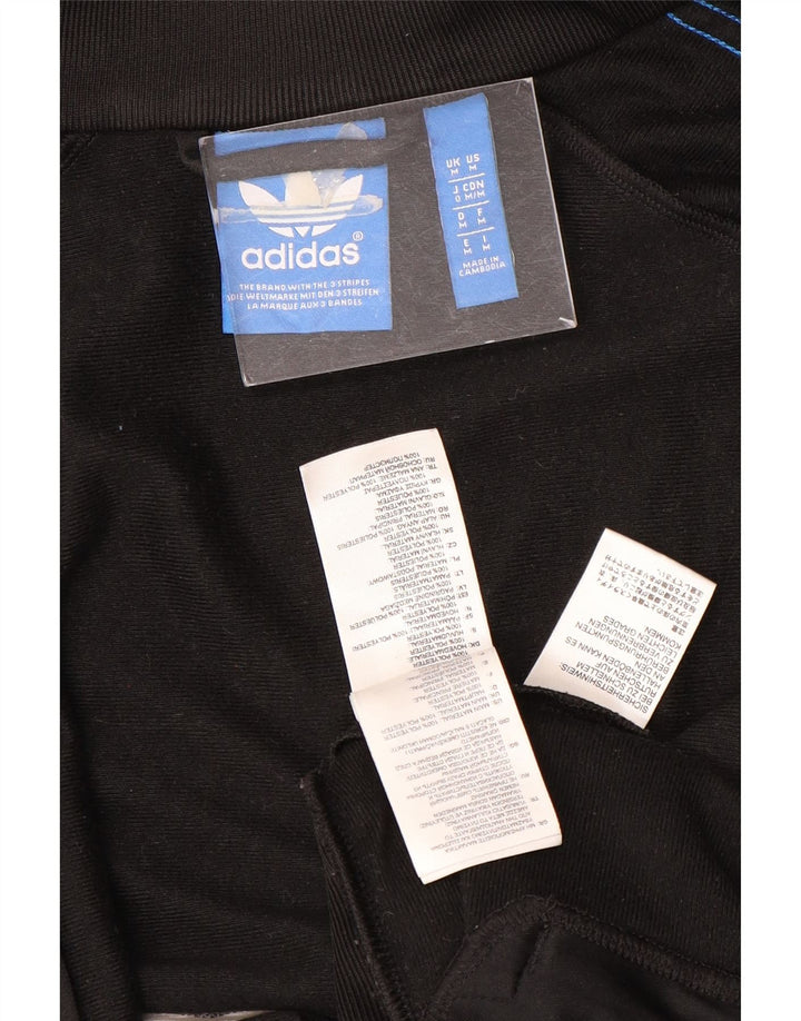 Jachetă de trening pentru bărbați Adidas, negru mediu, poliester, sport