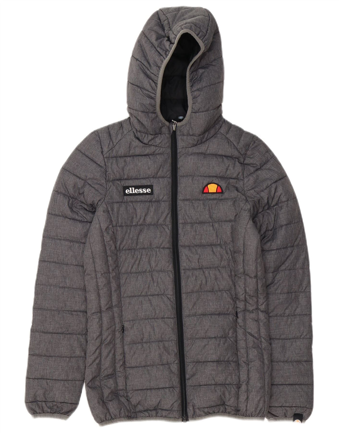 Jachetă căptușită cu glugă pentru femei Ellesse UK 6 XS poliester gri
