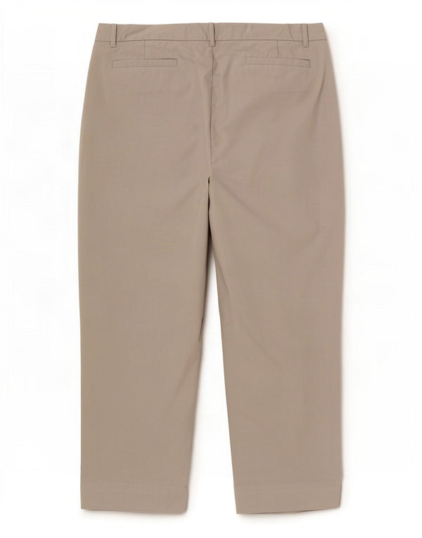 Pantaloni tăiați conici pentru femei Marks & Spencer UK 20 2XL W40 L26 gri