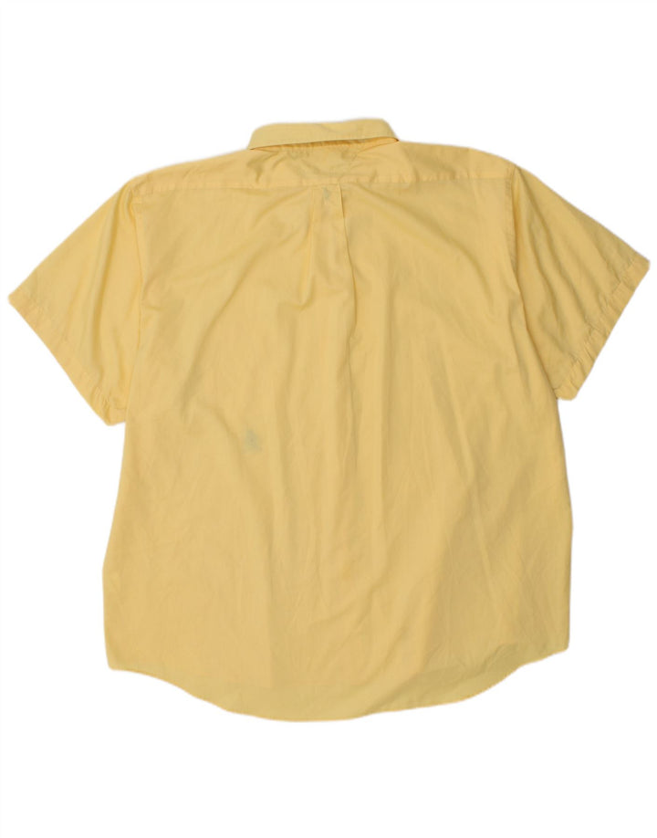 Cămașă cu mânecă scurtă pentru bărbați TOMMY HILFIGER XL Galben