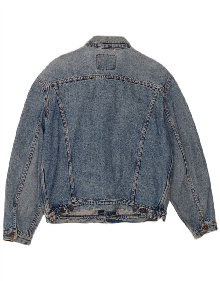 Jachetă de blugi pentru bărbați Levi's UK 40, mare, albastru, bumbac