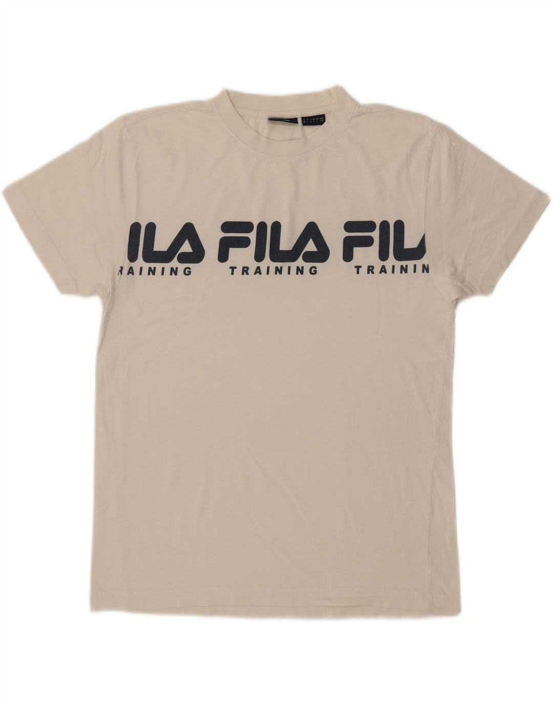 Tricou grafic pentru bărbați Fila Top Large White
