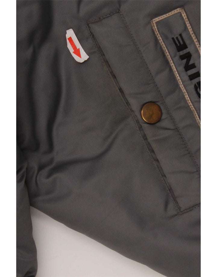 Jachetă căptușită pentru bărbați Identic IT 56/58 XL Gri din nailon color bloc