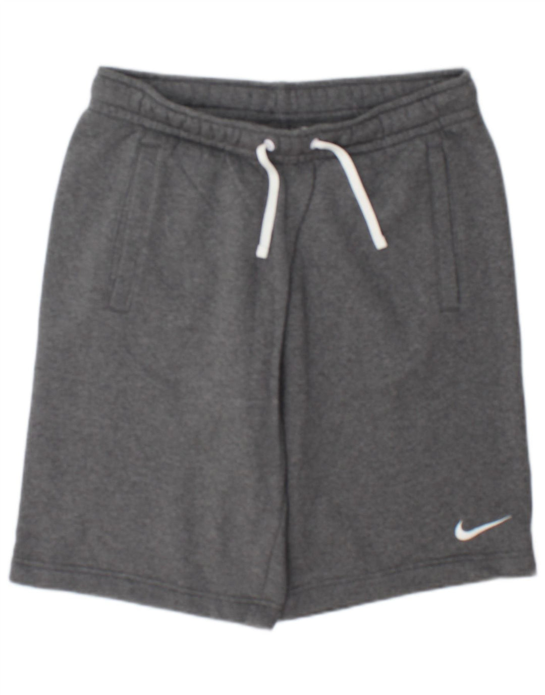 Pantaloni scurți sport Nike pentru bărbați, bumbac cu pete gri medii