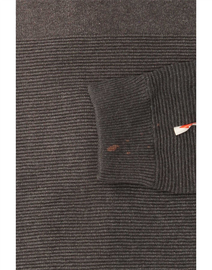 Pulover Cardigan Zara Băieți 11-12 Ani Bumbac Gri Mediu