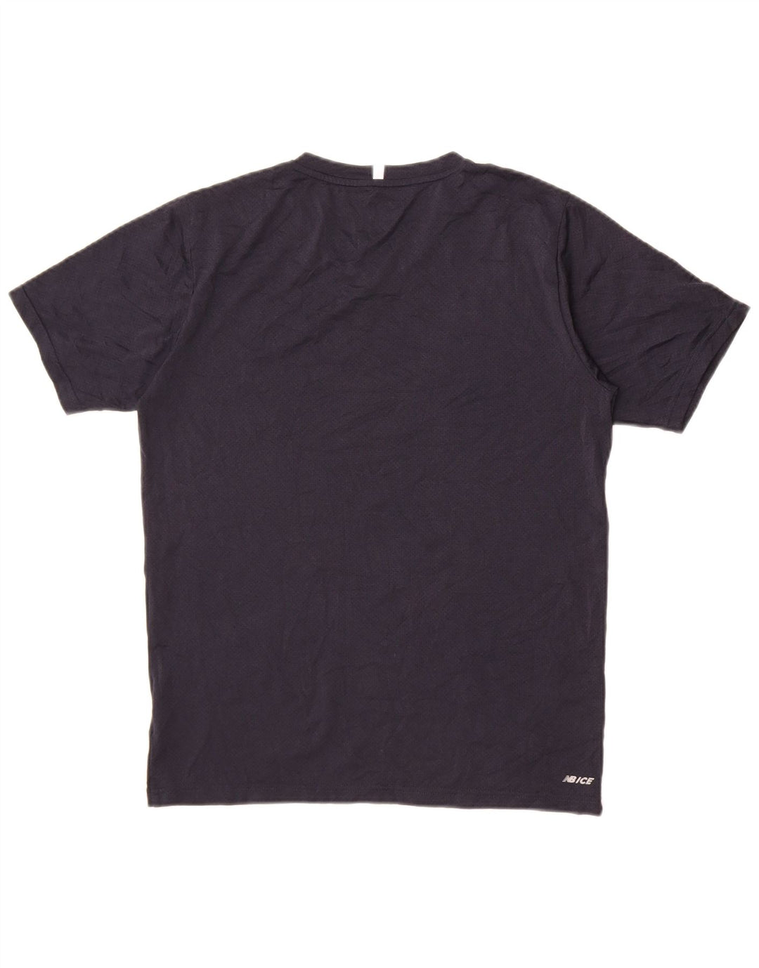 Tricou pentru bărbați New Balance Top mic din poliester bleumarin