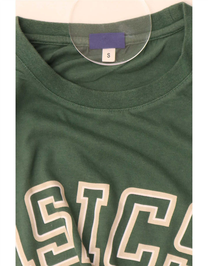 Tricou grafic Asics pentru bărbați Top mic verde