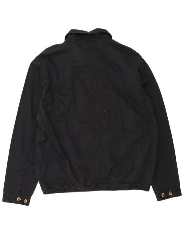Marks & Spencer pentru bărbați Blue Harbour Bomber Jacket UK 40, mare, negru, bumbac