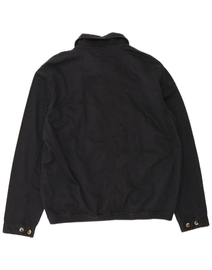 Marks & Spencer pentru bărbați Blue Harbour Bomber Jacket UK 40, mare, negru, bumbac