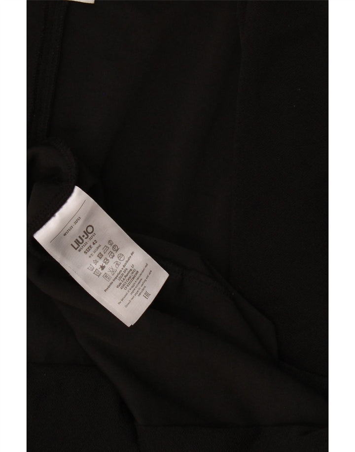 Pulover cardigan deschis pentru femei Liu Jo IT 42 Poliester mediu negru
