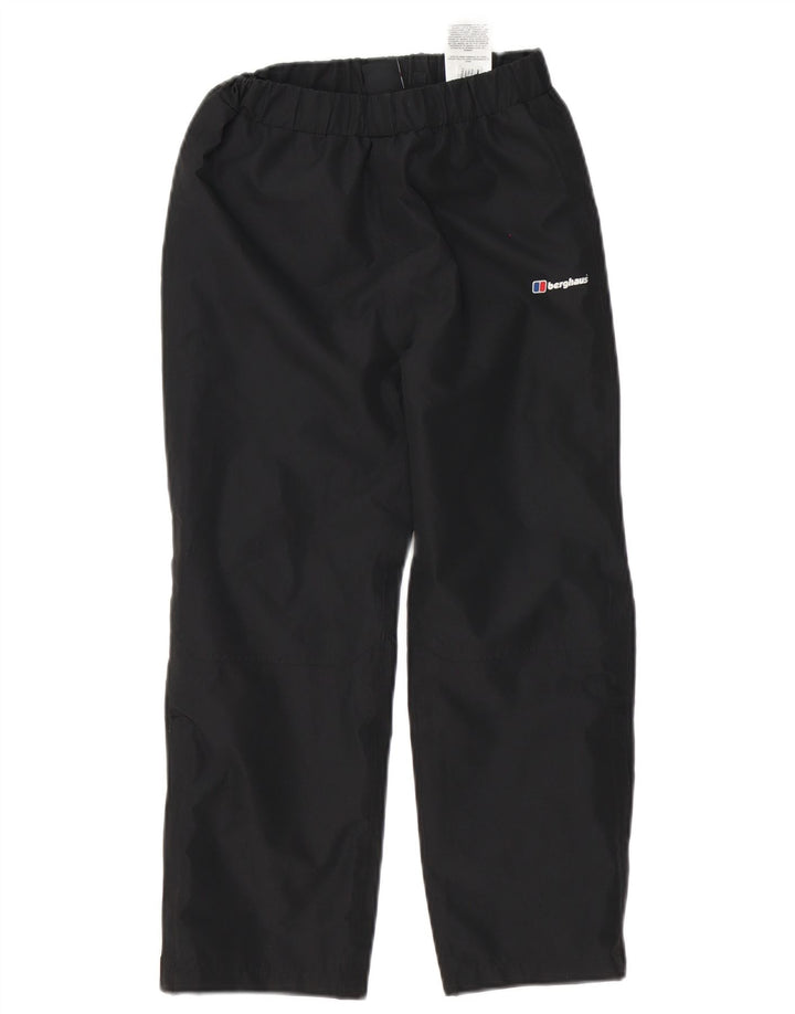 Berghaus Pantaloni Windbreaker Băieți 7-8 Ani Poliester Negru