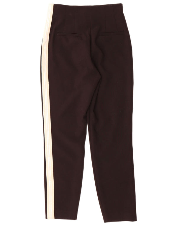 MINT VELVET Pantaloni casual pentru femei UK 6 XS W26 L26 Black Colorblock
