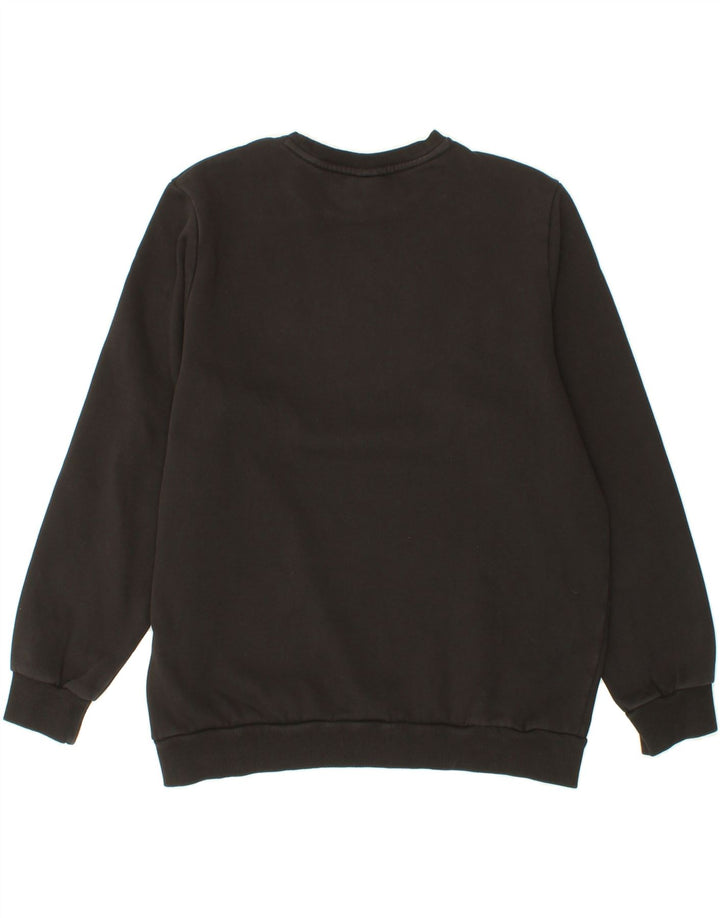PUMA Mens Sweatshirt Jumper Large Black Vintage Puma and Second-Hand Puma from Messina Hembry 