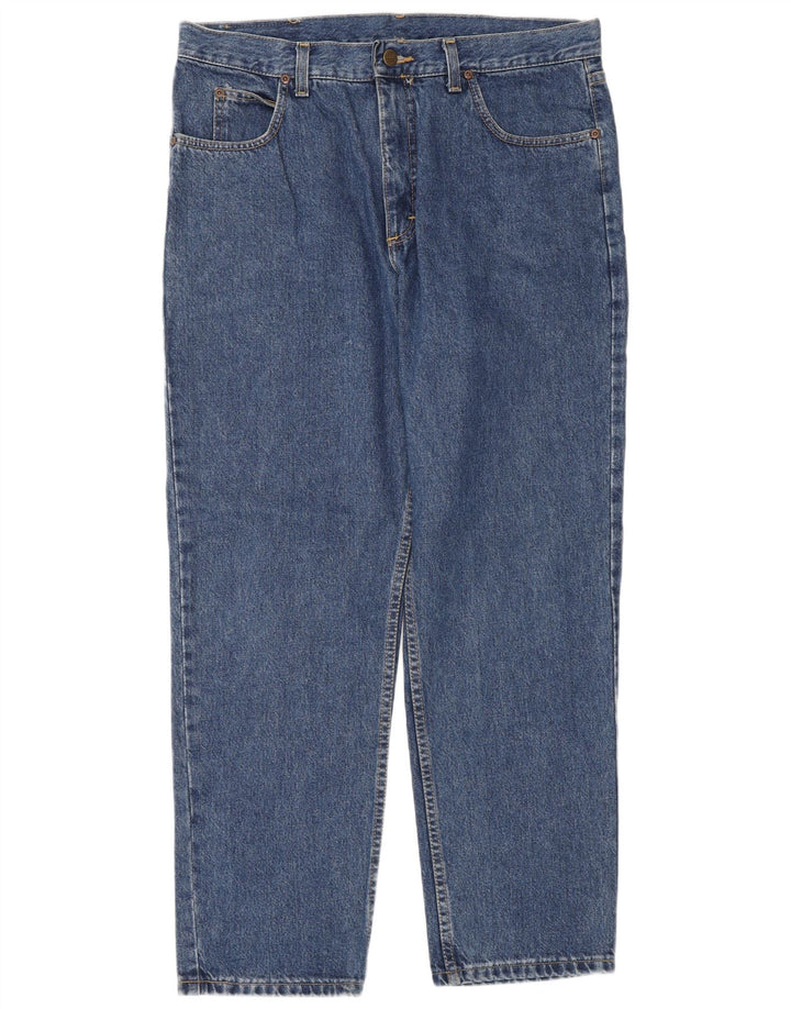 Blugi drepti pentru bărbați Lee W36 L30 Bumbac albastru