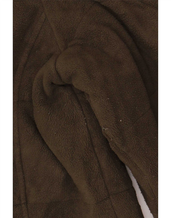 Jachetă fleece pentru femei Marks & Spencer UK 12 Poliester verde mediu