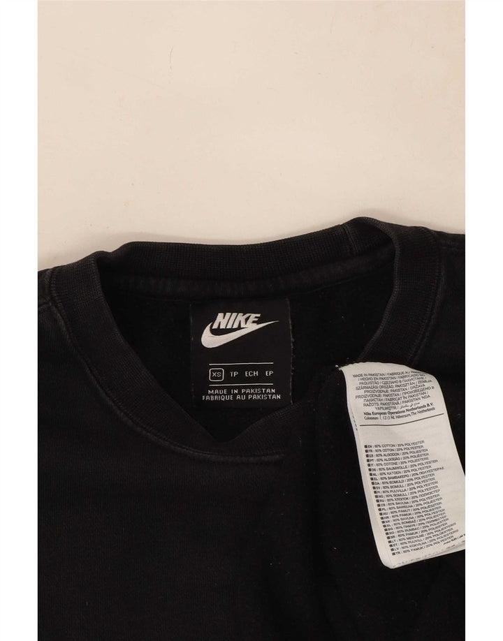 Pulover Nike pentru bărbați XS, bumbac negru
