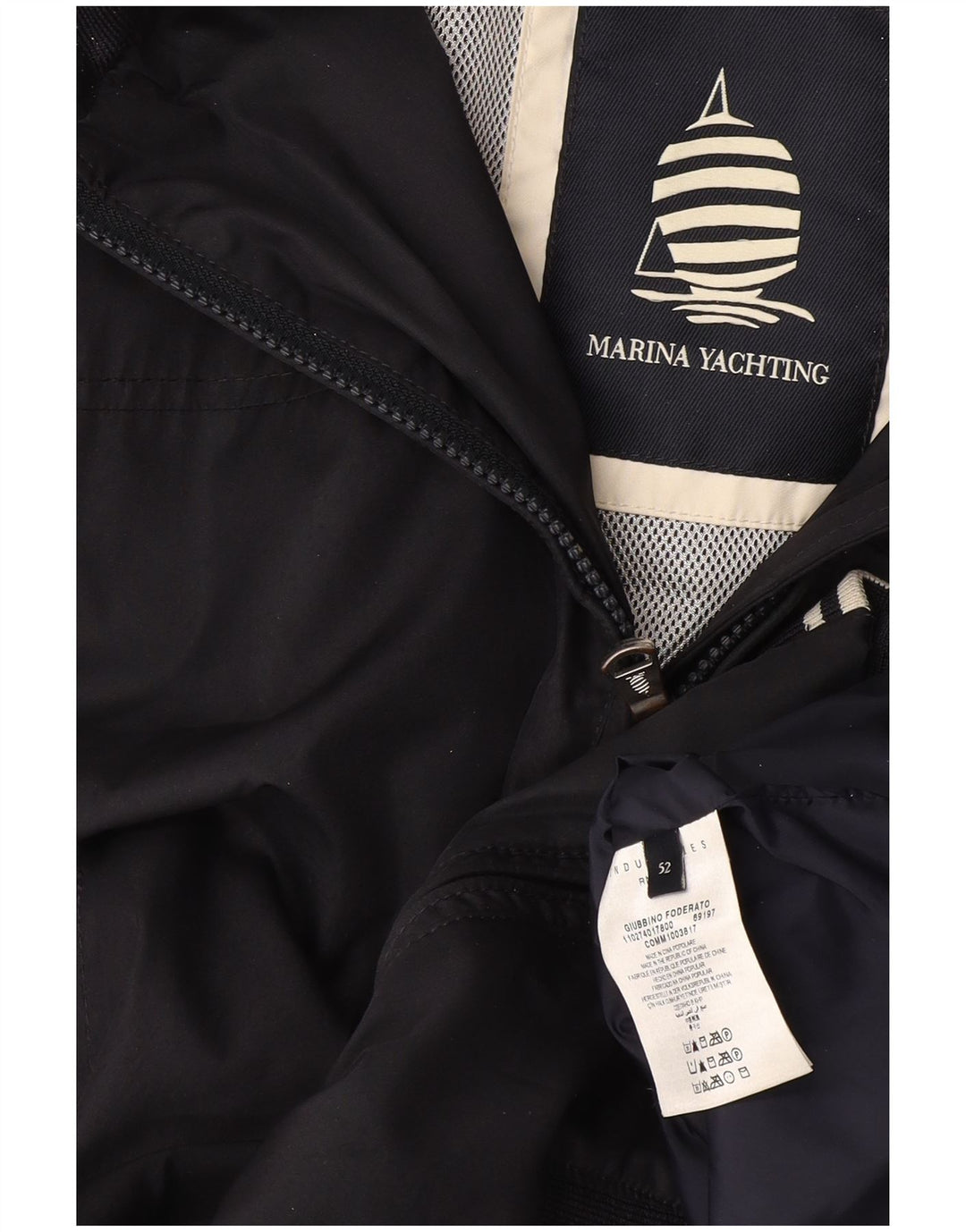 Jachetă bomber pentru bărbați Marina Yachting IT 52 XL poliester bleumarin