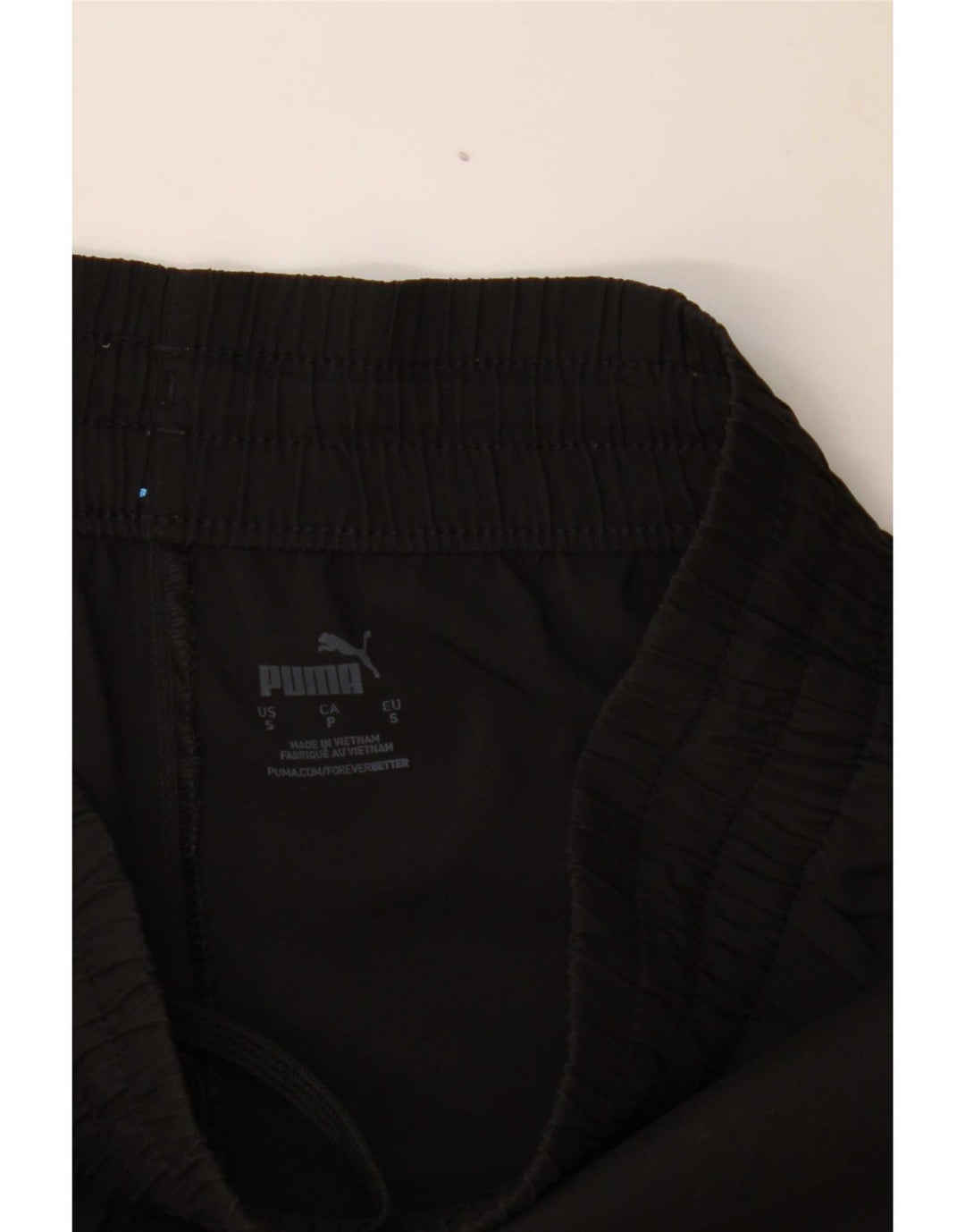 Pantaloni scurti sport Puma pentru bărbați, poliester negru mic