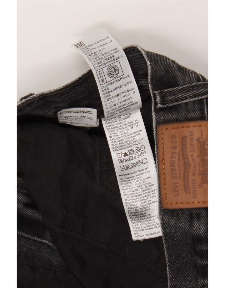 Blugi Levi's Middy Straight pentru femei W29 L31 bumbac gri