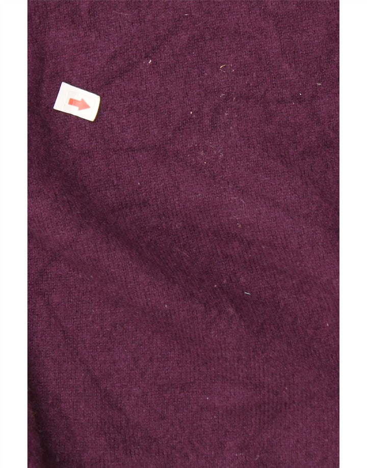 Pulover pentru femei Marks & Spencer cu decolteu triplu UK 12 Violet mediu