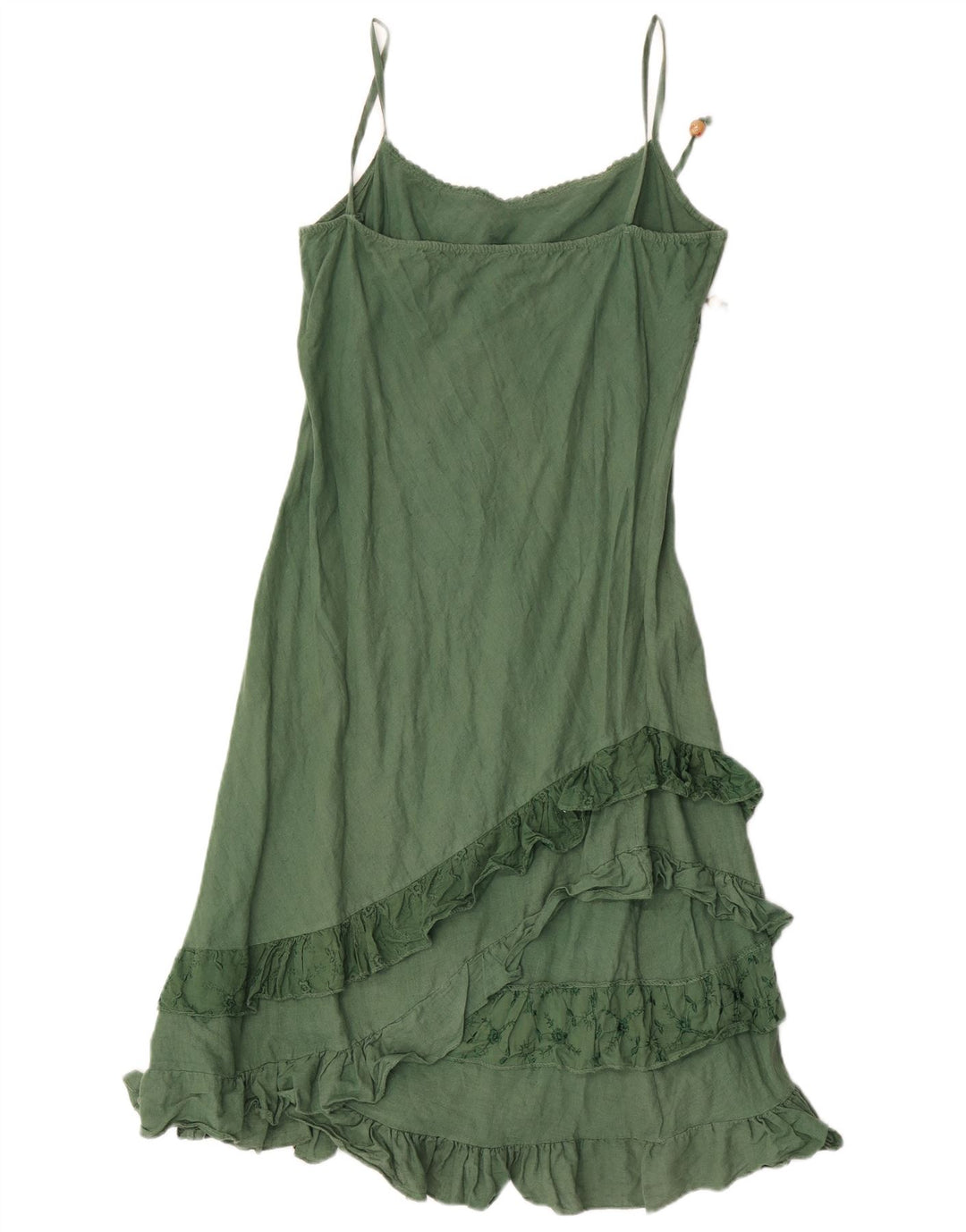 Rochie de soare vintage pentru femei UK 8 Small Green