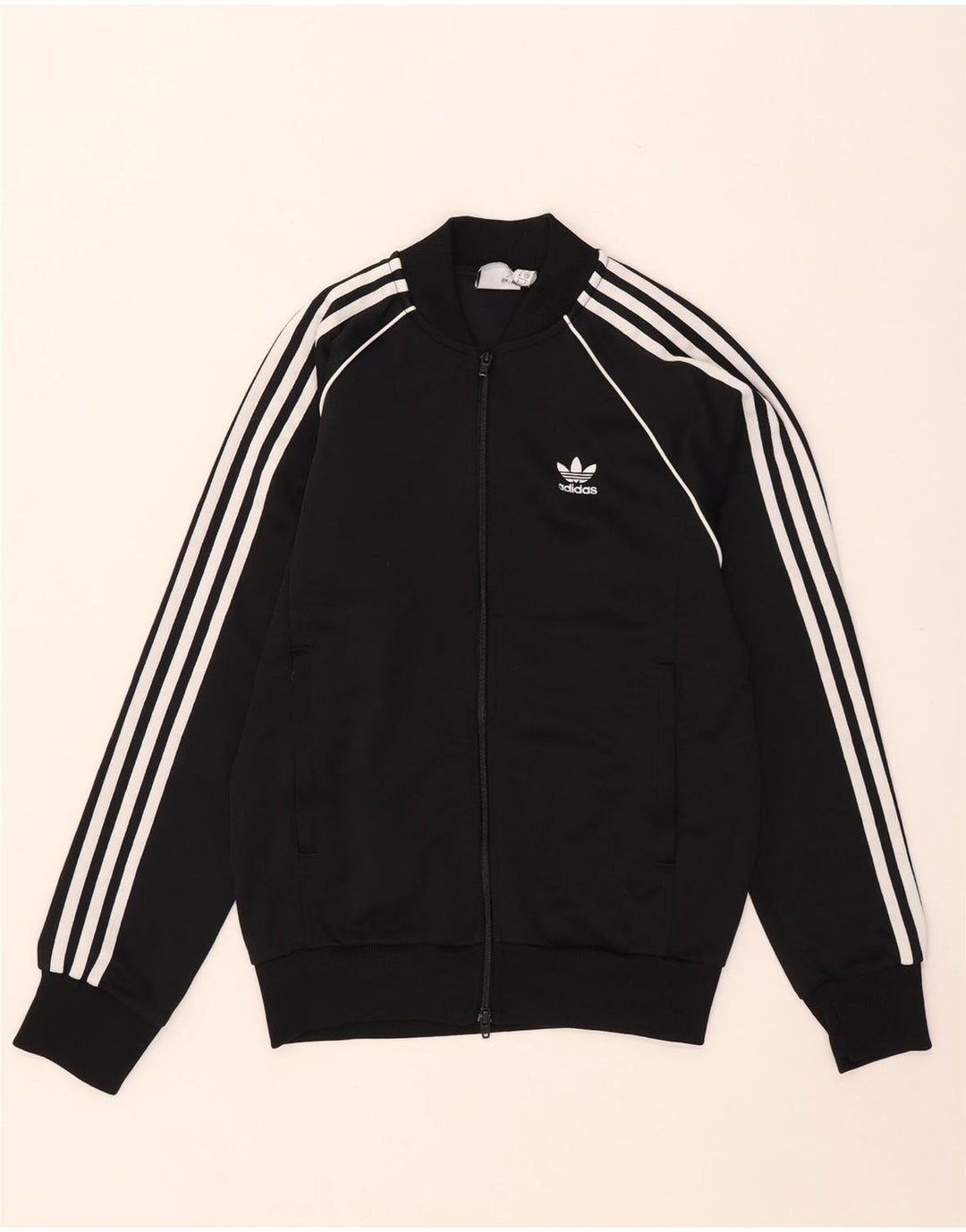 Trening pentru bărbați Adidas Top Jachetă Mic Negru Poliester