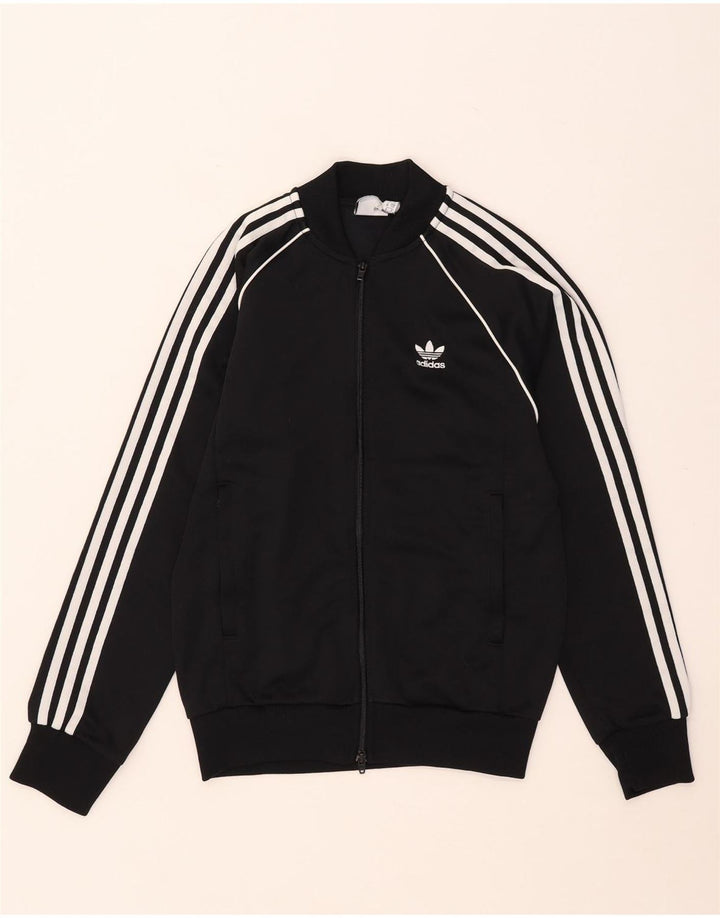 Trening pentru bărbați Adidas Top Jachetă Mic Negru Poliester
