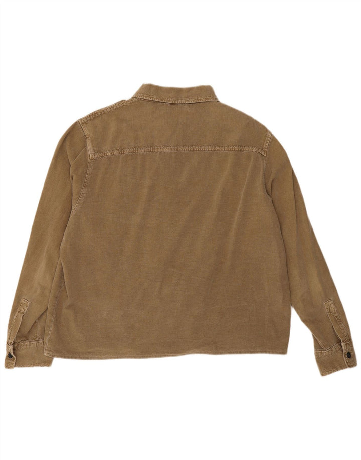 Cămașă pentru bărbați Zara XL Maro