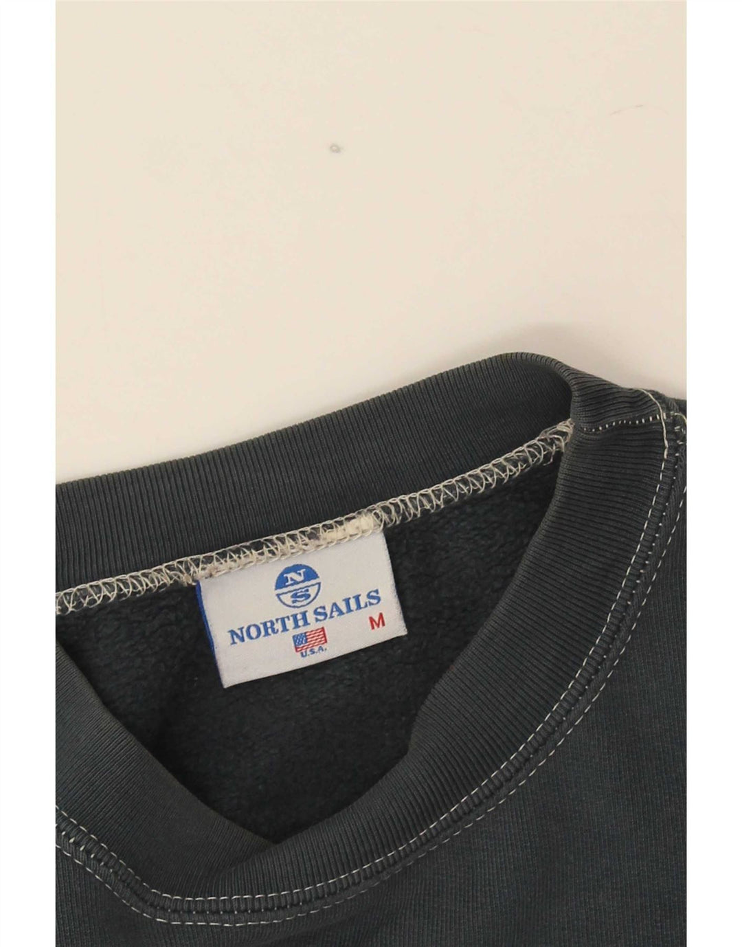 Hanorac grafic pentru bărbați North Sails, albastru mediu
