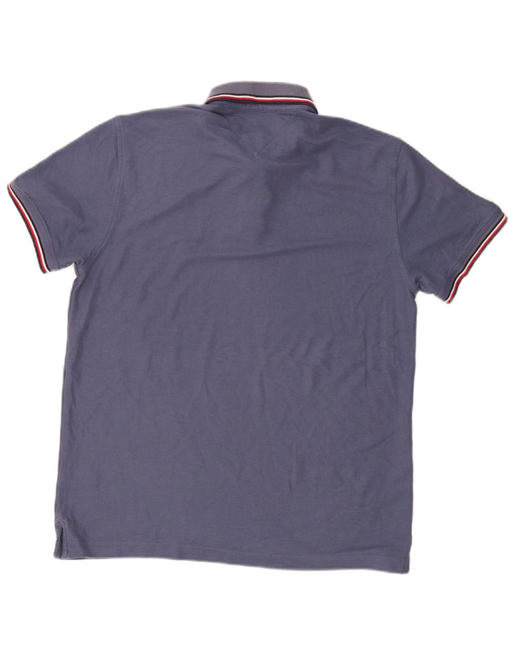 Tricou polo TOMMY HILFIGER pentru bărbați, mare, albastru, bumbac