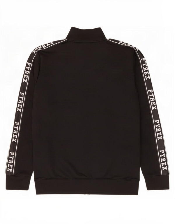 Pyrex Boys Graphic Trening Top Jacket 13-14 ani 2XL poliester negru