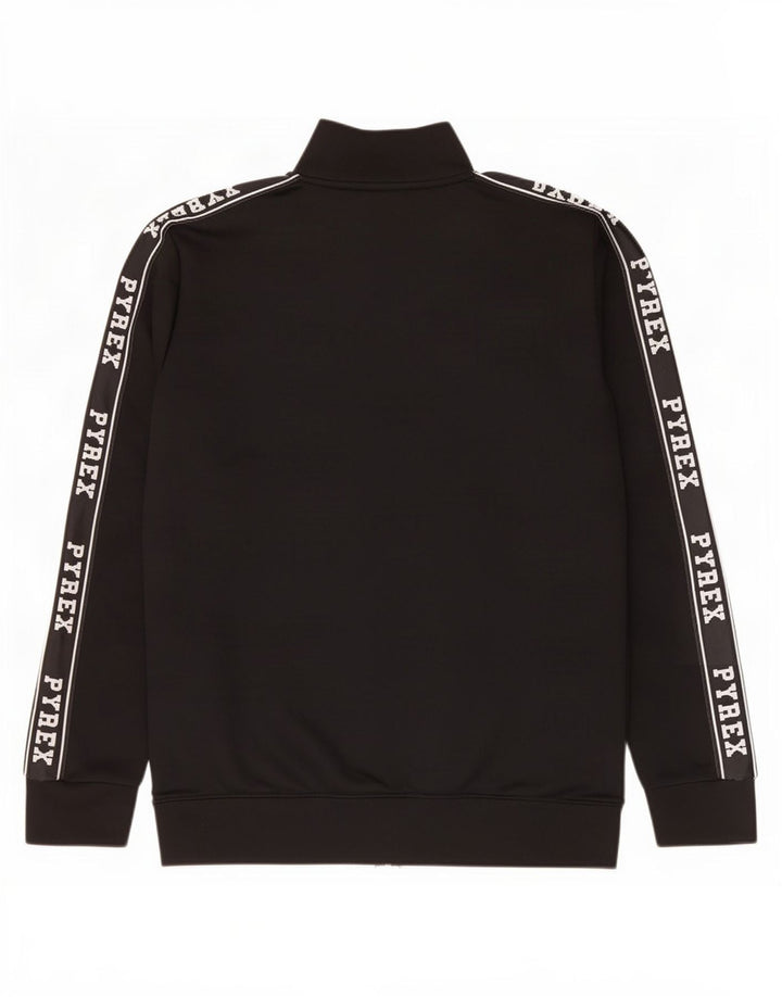 Pyrex Boys Graphic Trening Top Jacket 13-14 ani 2XL poliester negru