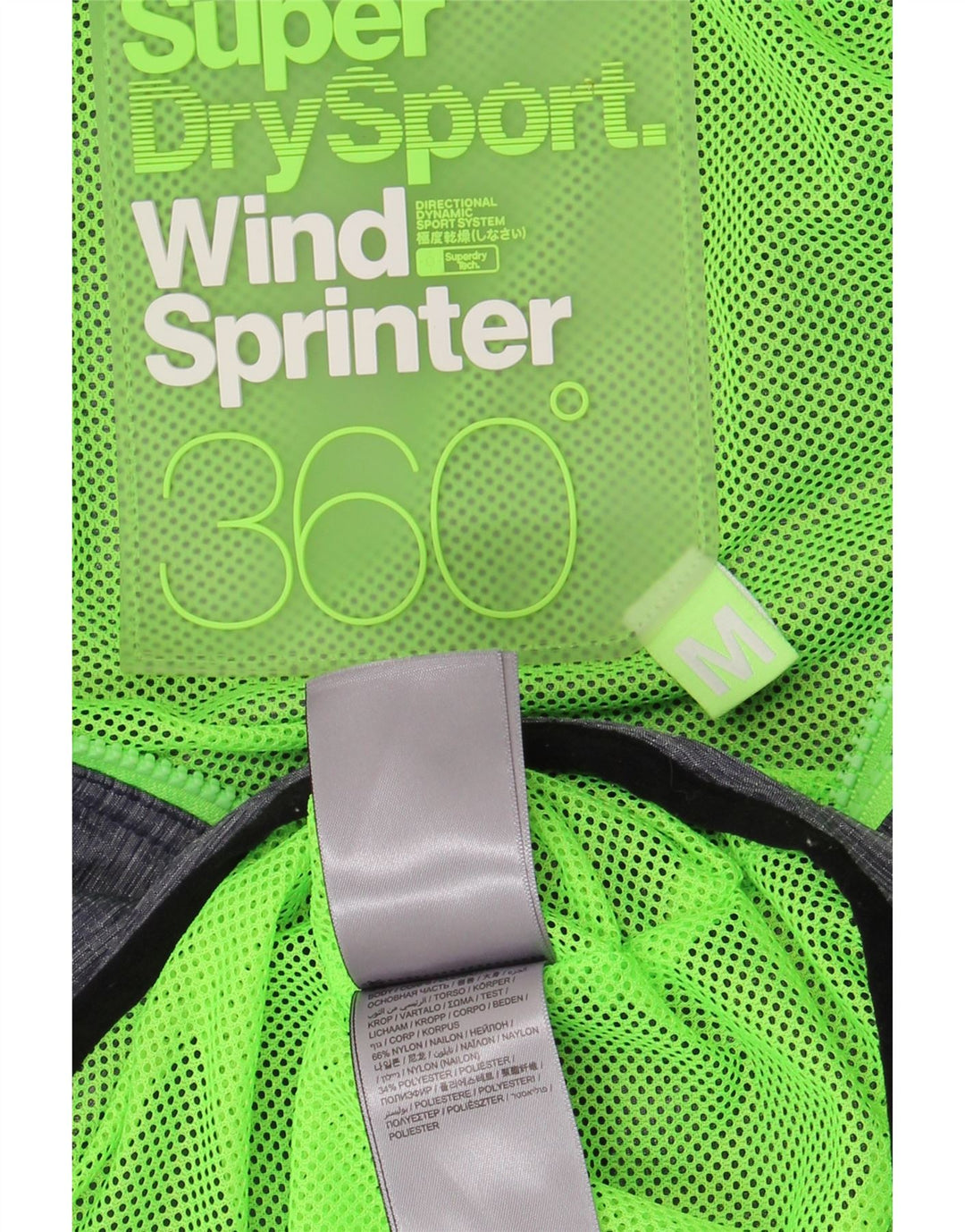 Jachetă Windbreaker pentru femei cu glugă Superdry UK 14 Mediu Nailon bleumarin