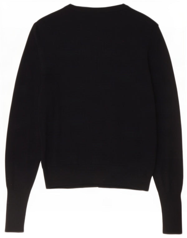 Pulover cardigan pentru femei Marks & Spencer UK 10 Small Black Viscose
