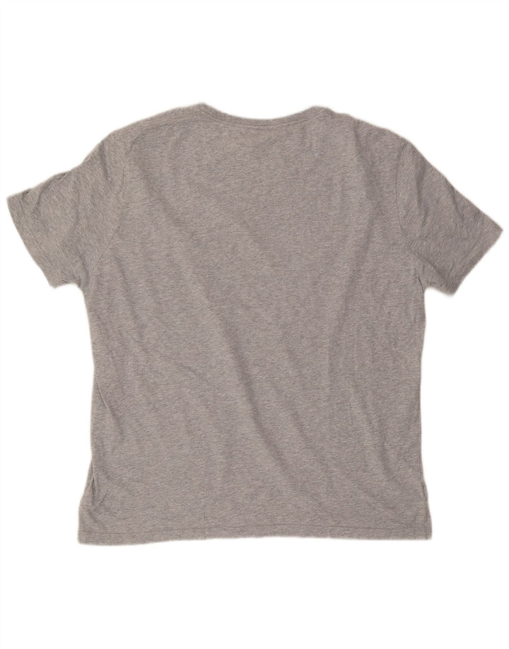 CANTERBURY Tricou grafic pentru bărbați Top 2XL, bumbac cu pete gri