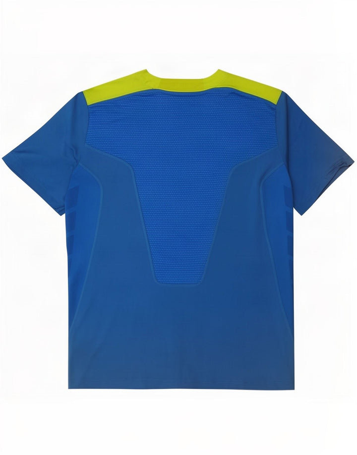 Tricou Adidas Climacool pentru bărbați Top Medium Blue Colorblock