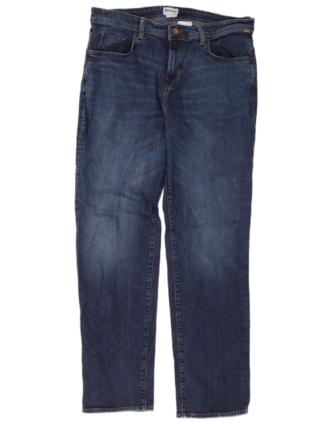 Blugi drepti pentru bărbați Timberland W36 L34 bumbac bleumarin