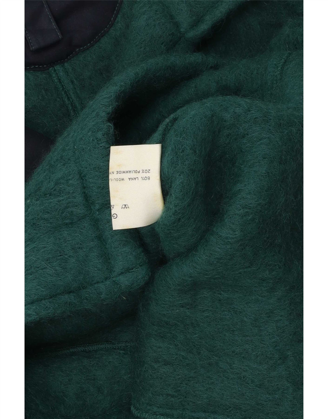 Jachetă Vintage pentru femei UK 14 Medium Green Wool Classic
