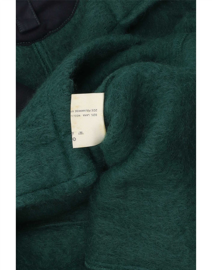 Jachetă Vintage pentru femei UK 14 Medium Green Wool Classic