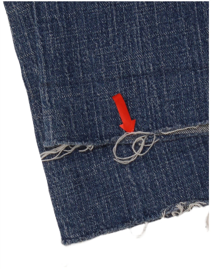 Blugi drepti pentru femei Levi's US 12 Large W30 L29 Blue Bumbac